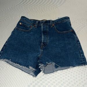 LEVIS denim blue jean shorts